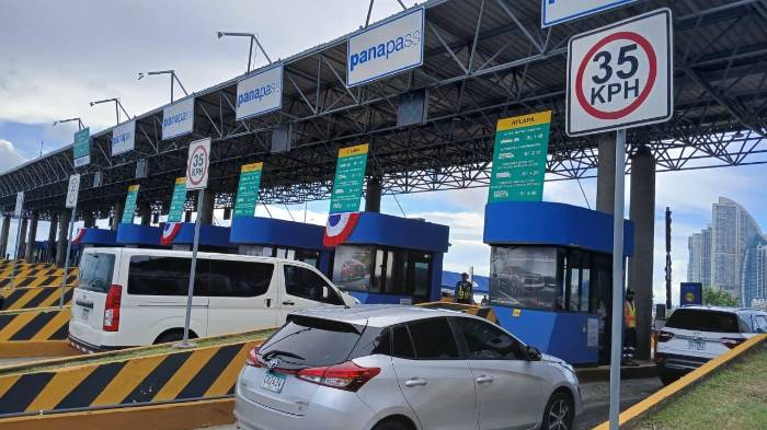 ENA y la ATTT realizaron un operativo conjunto en el Corredor Sur, a la altura de Atlapa,