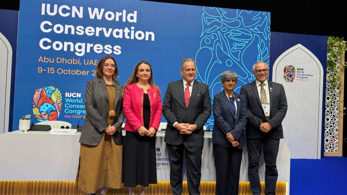 El anuncio se realizó en el marco del Congreso Mundial de la Naturaleza de la UICN, que tiene lugar en Abu Dhabi, Emiratos Árabes Unidos.