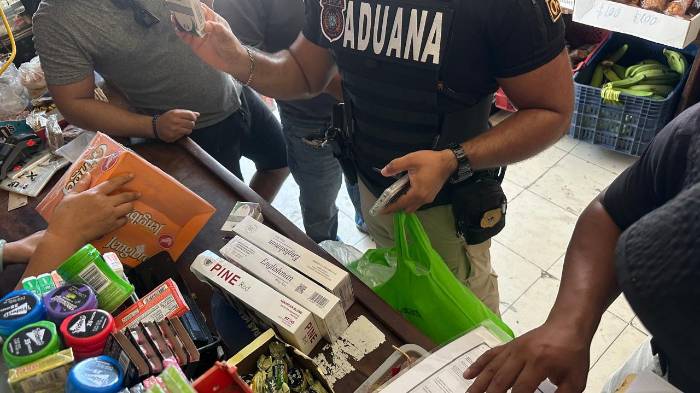 El decomiso forma parte del operativo aduanero “Navidad sin contrabando”.