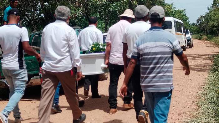 Familiares le dieron el último adiós.