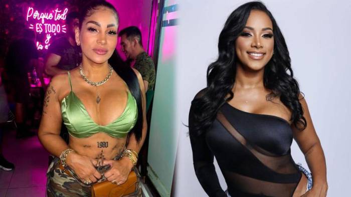 Por deuda vieja rofean a Zuany Tatiana y le sacan los trapos sucios