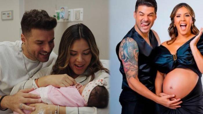 Pablo Brustein y Carolina Castillo compartieron el emotivo momento en que conocieron a su hija Olivia.