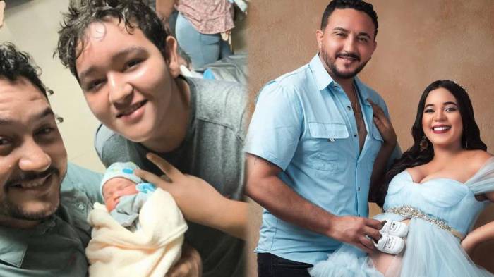 El segundo hijo del cantante junto a Isla Hannya Fernández se llama Luis Vicente.