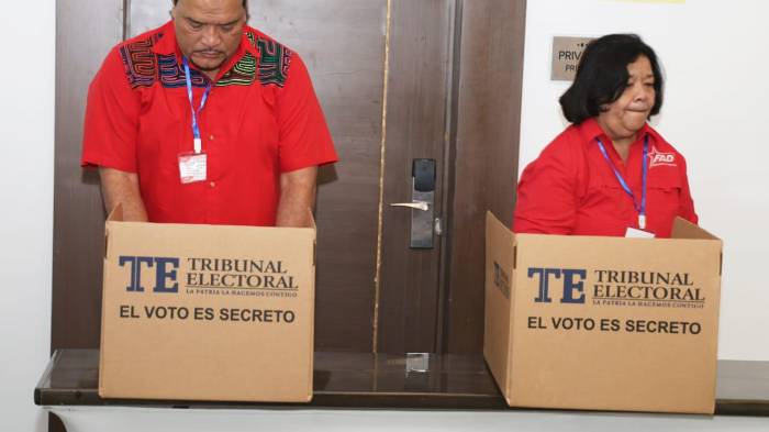 Maribel Gordón salió victoriosa al ser seleccionada como la nueva presidenta de la agrupación política.