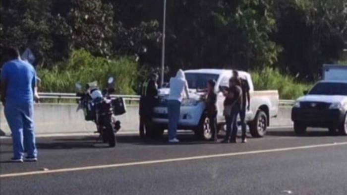 Unidades policiales realizaron diligencias tras el atropello registrado en Arraiján.