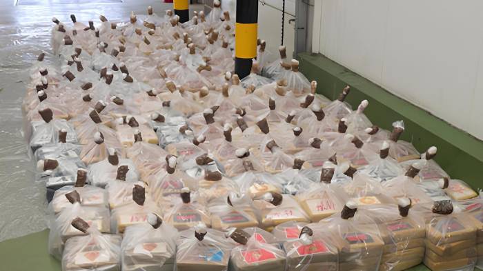 El cargamento interceptado transitó el Canal de Panamá.