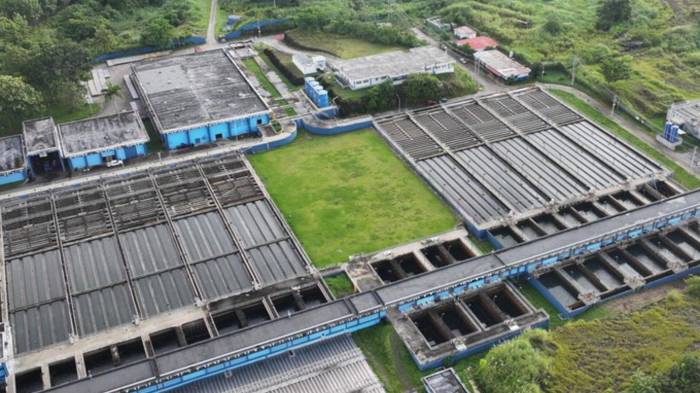 La planta potabilizadora Federico Guardia Conte de Chilibre