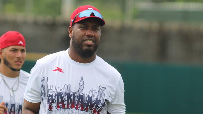 Alberto Baldonado durante el entrenamiento.