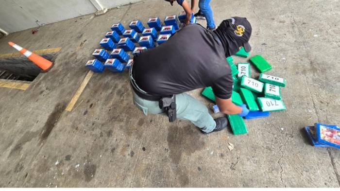 Con la ayuda del perro 'Larry' incautan gran cargamento de droga