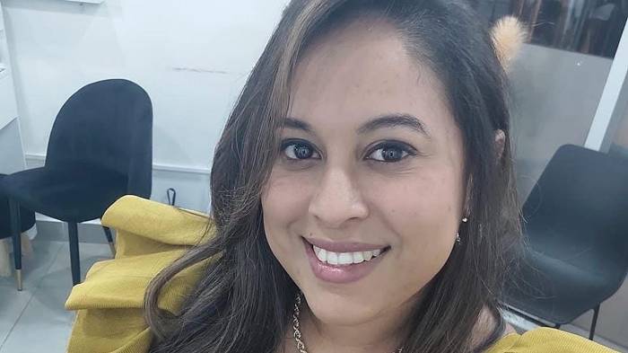 Ámbar Guelfi, víctima.