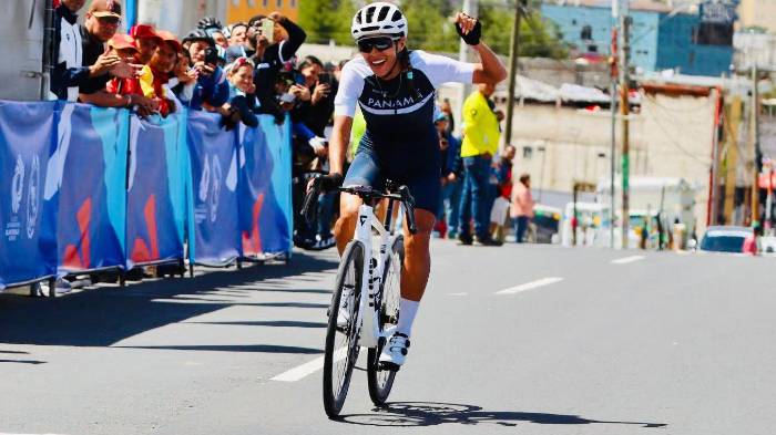 Wendy Ducreux durante la competencia.