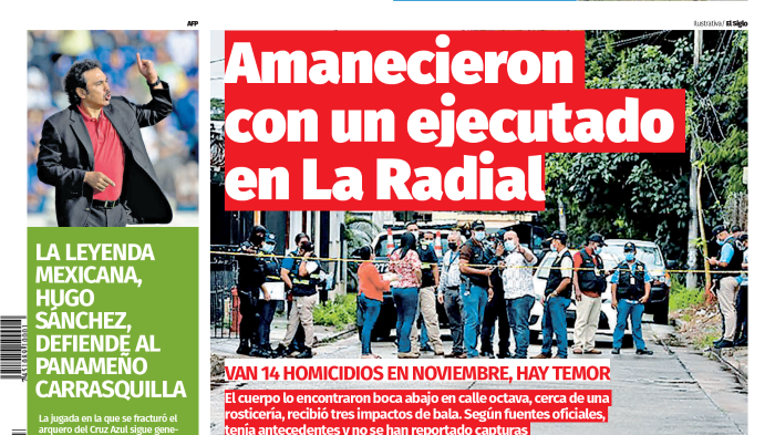 Portada del impreso del 12 de noviembre de 2025