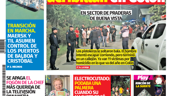 Portada del impreso del 24 de febrero de 2026