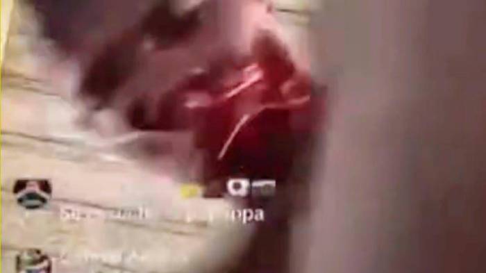 El ataque quedó registrado en un video. Familiares gritaban conmocionados en medio del hecho de sangre.