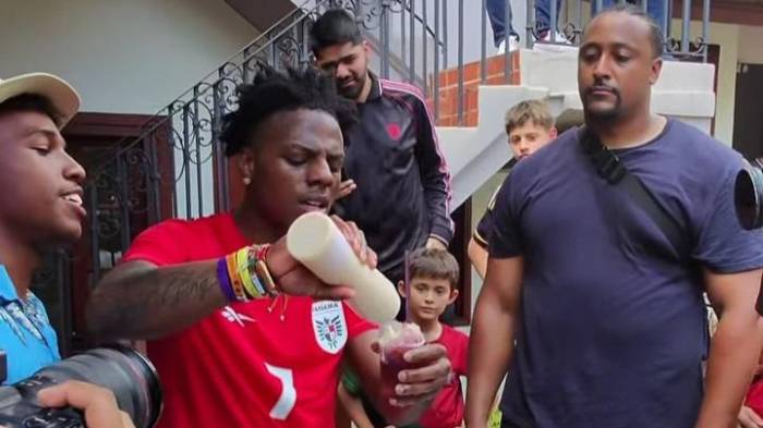 Se preparó su propio raspa’o.