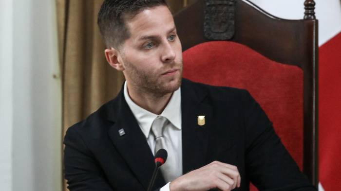 El alcalde de Panamá, Mayer Mizrachi.