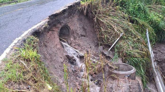 Fuertes lluvias causan inundaciones y viviendas afectadas en la capital