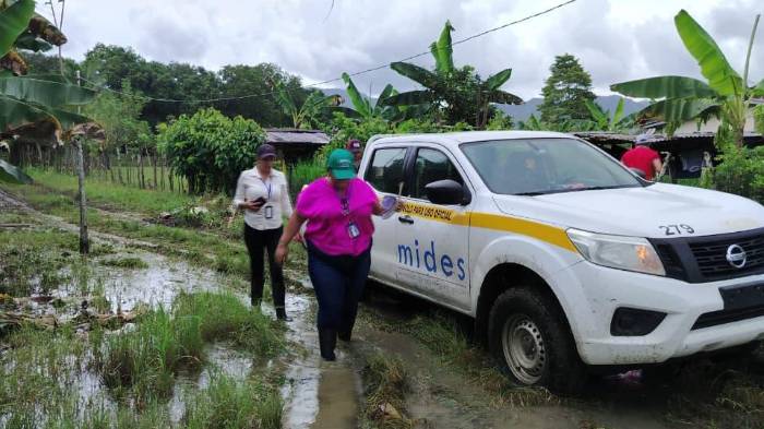Más de 237 familias en Tonosí han resultado afectadas por las inundaciones.