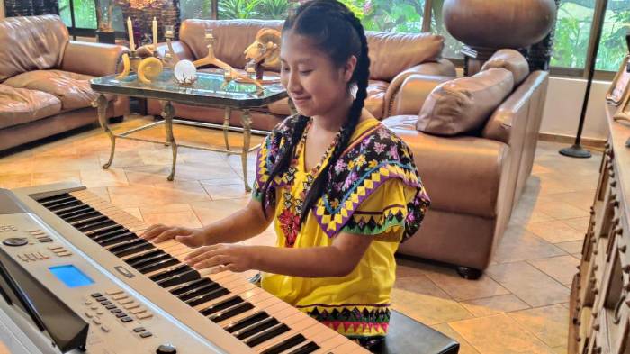 Desde la comarca al escenario. Aymara Montero representará a Panamá en concurso internacional de piano