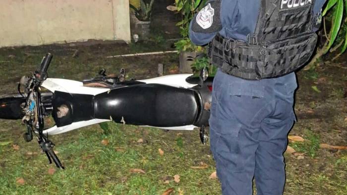 Panamá Oeste | Retienen a dos hombres con moto ajena en Nueva Gorgona