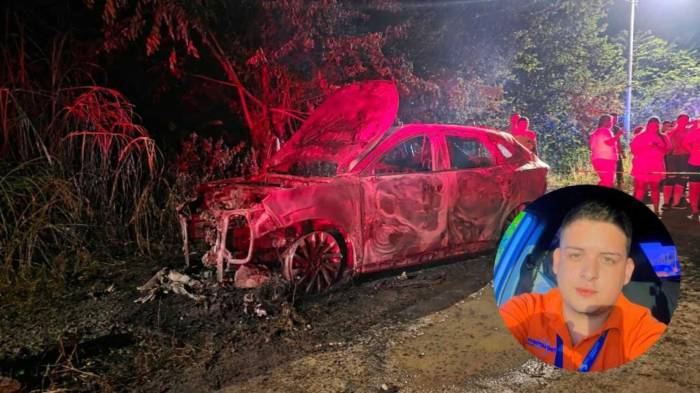 El hallazgo del auto calcinado ha abierto varias líneas de investigación sobre la desaparición de Esteban De León, de 25 años.