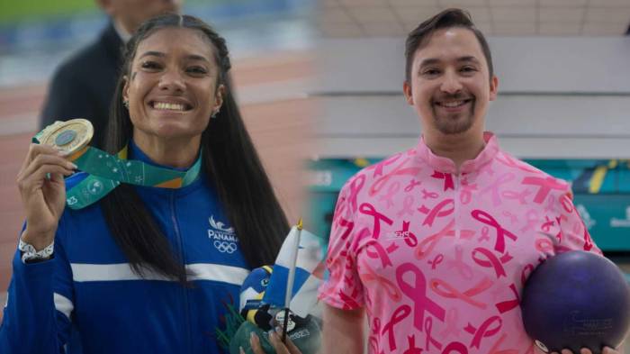 La vallista Gianna Woodruff y el bolichero William Duen portarán la bandera panameña en la ceremonia inaugural de los Juegos Centroamericanos Guatemala 2025.