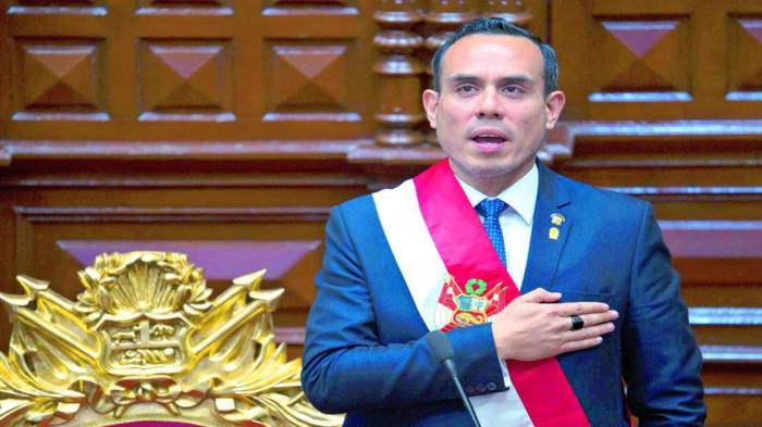 El presidente interino de Perú, José Jerí Oré./EFE