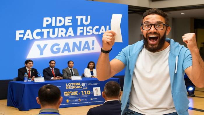 ¡Chenchén bajando! Lotería Fiscal arranca la próxima semana