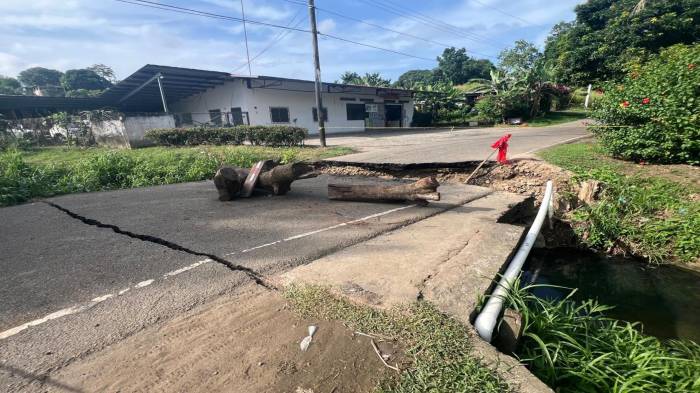 La evaluación del MOP se realizó días 11 y 13 de agosto, en conjunto con funcionarios del Municipio de Chepo.
