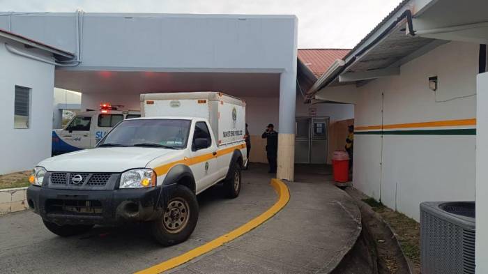 Hospital Aquilino Tejeira, donde se confirmó la muerte del menor.