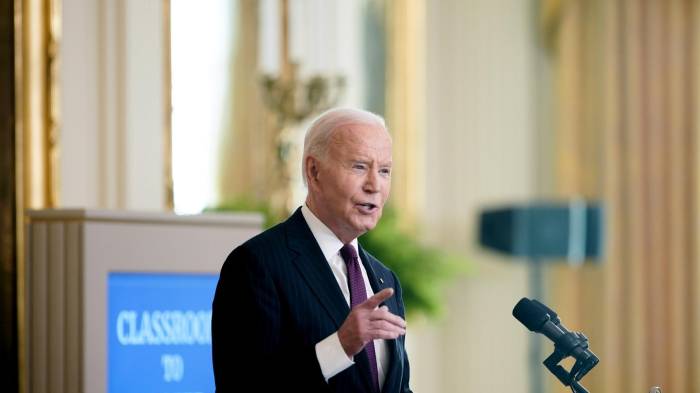 Fotografía del presidente de Estados Unidos, Joe Biden.