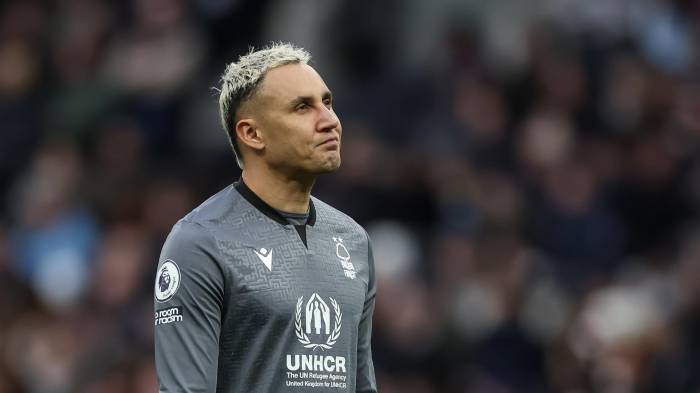 Fotografía de archivo del guardameta costarricense Keylor Navas. EFE/Isabel Infantes