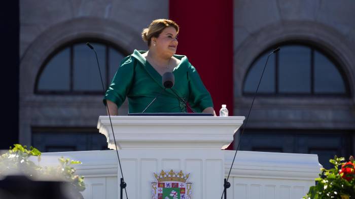 La gobernadora de Puerto Rico, Jenniffer González, en una foto de archivo. EFE/ Thais Llorca