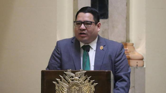 El fiscal general del Estado boliviano, Roger Mariaca.