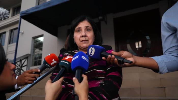 La fiscal anticorrupción Ruth Morcillo lidera la acusación en el caso Odebrecht.