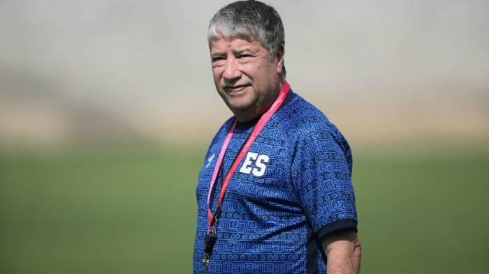 Hernán ‘Bolillo’ Gómez, técnico de El Salvador.