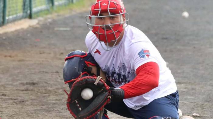 Los peloteros realizaron su primera práctica en la Academia de Béisbol Mariano Rivera.