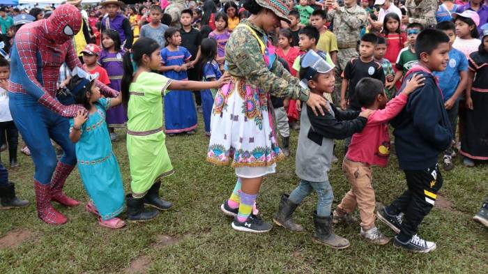 Nedrini no quedó solo: le llevaron comida, salud y esperanza