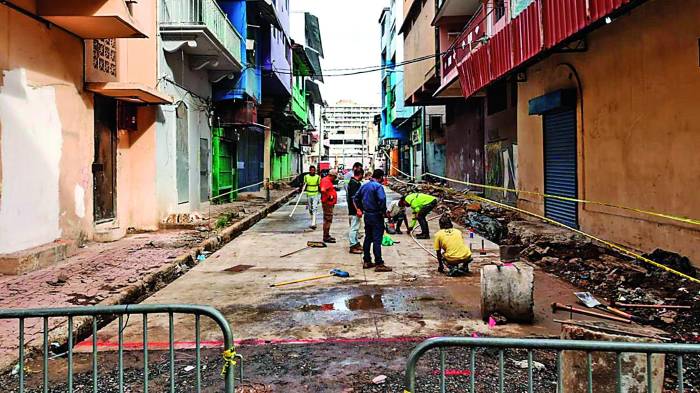 En mayo podrían terminar trabajos en el Barrio Chino