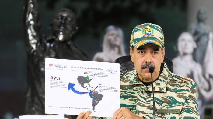 El presidente de Venezuela, Nicolás Maduro.