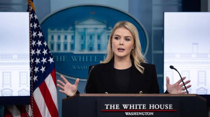 La portavoz de la Casa Blanca, Karoline Leavitt, en una foto de archivo.