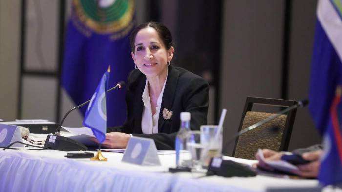 La ministra de Cultura Maruja Herrera.