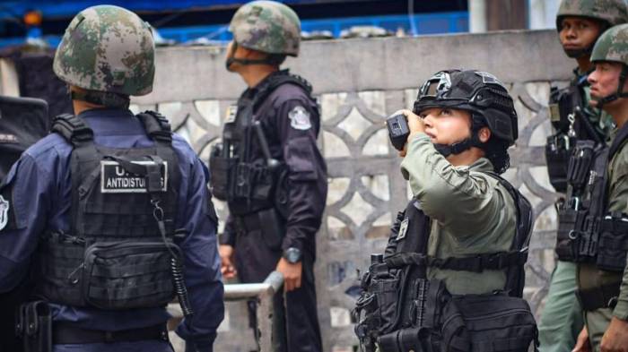 Las autoridades reforzaron la seguridad con miles de puntos de control en todo el país.