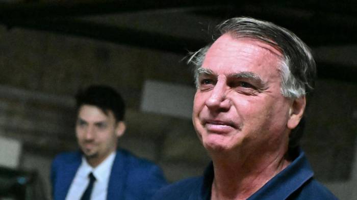 El expresidente de Brasil Jair Bolsonaro.