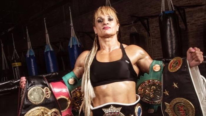 Alejandra “La Locomotora” Olivera, boxeadora argentina fallecida.