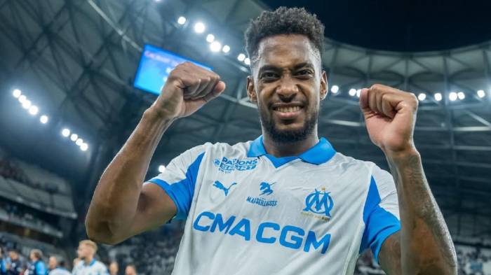 Michael Amir Murillo del Marsella de Francia.