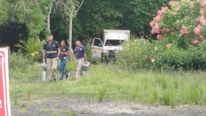 Sector de Playa Chiquita donde moradores encontraron el cuerpo de Anthony Chami el 20 de agosto.