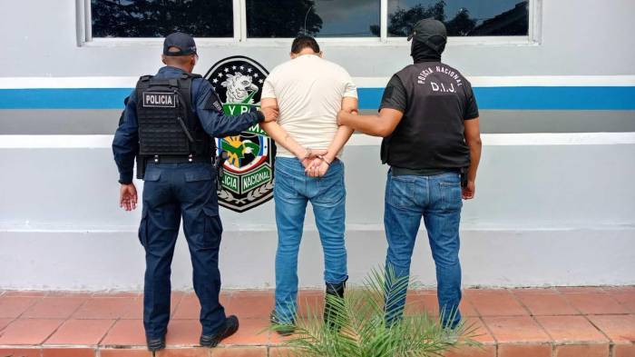 El sujeto fue aprehendido en La Chorrera.