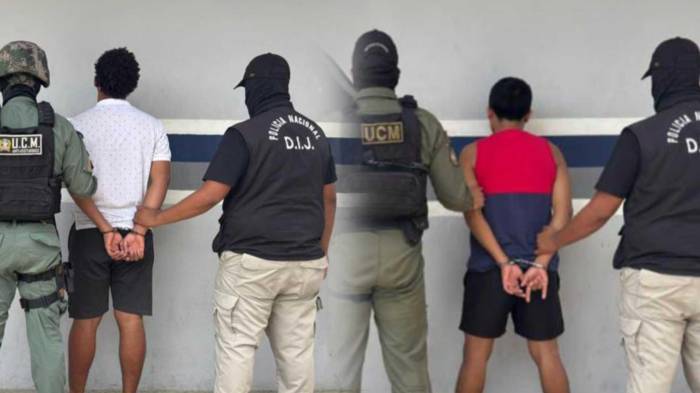 Los detenidos serán llevados ante los Jueces de Garantías en las próximas horas.