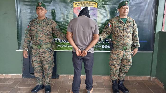Un hombre de 31 años fue detenido en Guabito.
